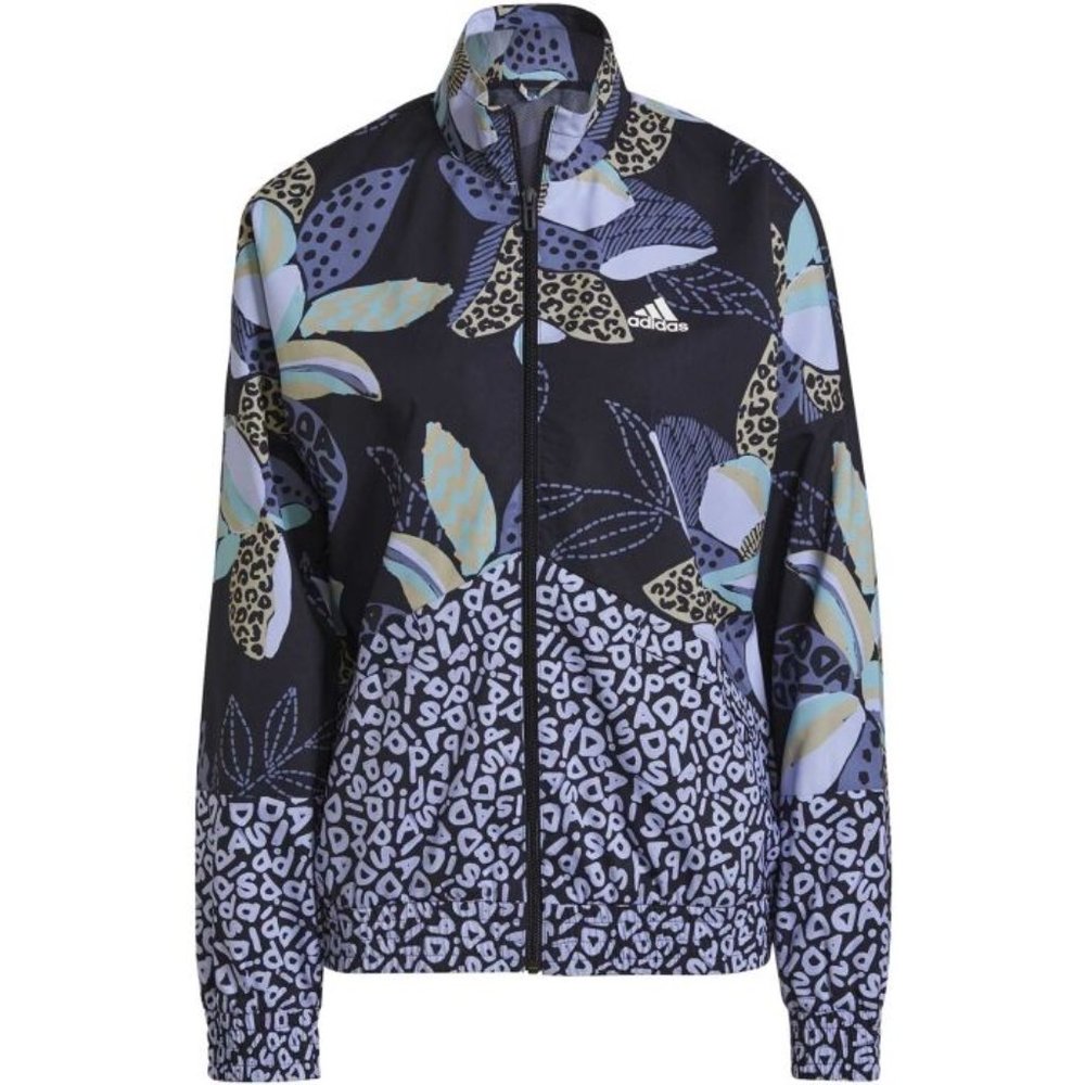 Adidas x FARM Rio AOP WB Women’s Windbreaker - Legend Ink/White - S